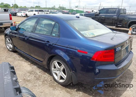 2005 Acura Tl z USA, uszkodzony, nr VIN 19UUA66205A002442